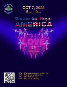 Dance for Hope America Dance for Hope America flyer