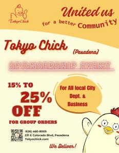 Tokyo Chick Group Offer Tokyo Chick group offer