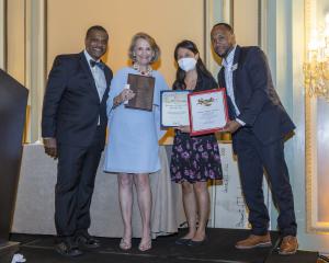 Pasadena Community Foundation received the Corporate Citizen Award along with the Langham Huntington Hotel Pasadena