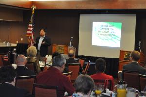 The February Connection Breakfast was sponsored by Lee and Green, Attorneys at Law.