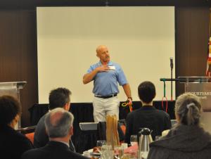 Rick Caputo of the Dynamic Advantage sponsored the May Breakfast Connection.