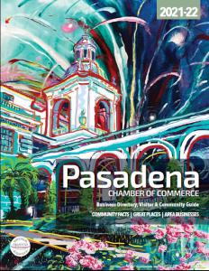 Pasadena Chamber Directory 2021-22 Cover