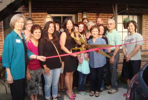 Get Fit with MJ celebrated her grand opening with a ribbon cutting ceremony.