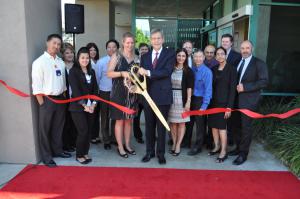 Mayor Bogaard helped open the new HealthCare Partners Urgent Care Center on South Fair Oaks Avenue.