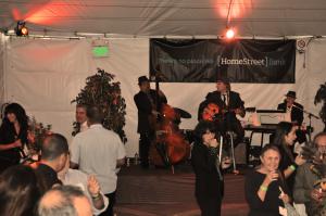 Guests at the Homestreet Bank opening enjoyed food, drink and live music.