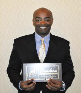 Insurance agent Dustyn Benedict (of Dustyn Benedict's Farmers Insurance).