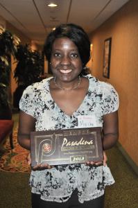 American Sign Language interepreter Mysiha Blackman with In Good Hands Interpreting