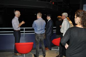 A Noise Within hosted a tour of the theater for Chamber members.