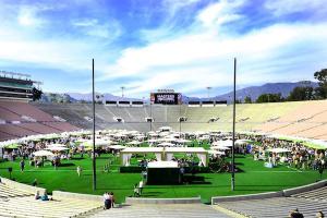 The Rose Bowl Stadium ready for Masters of Taste