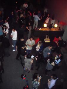 Young Professionals met and mingled at iPic.