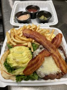 The Avocado Bacon Cheeseburger at Kathleen's